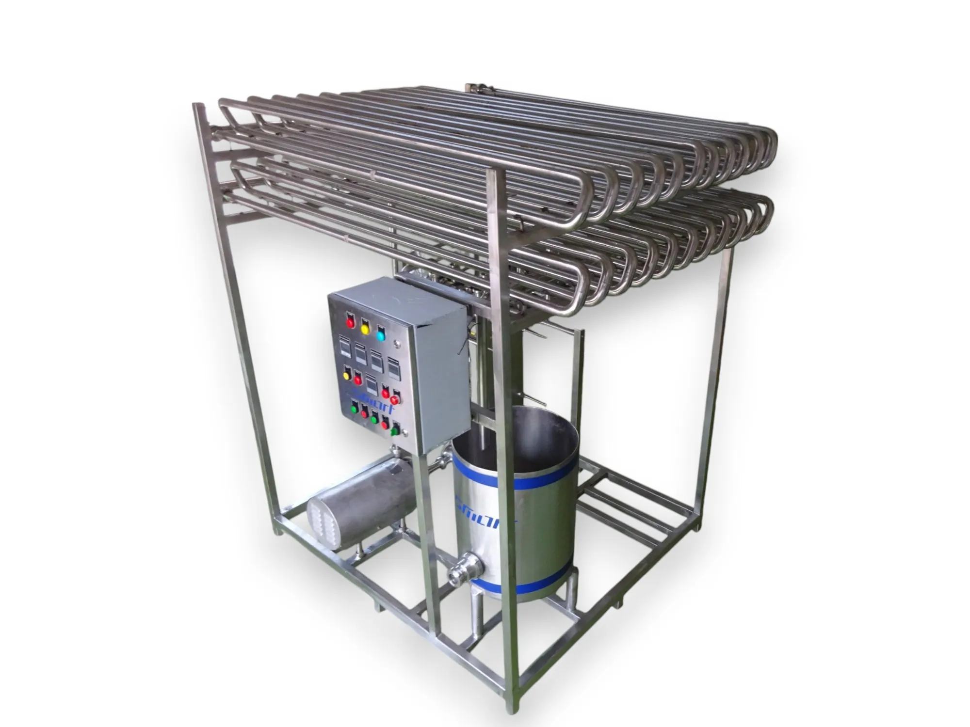 SMART SEMCP-1K Skid Mounted Milk Cum Curd Pasteuri