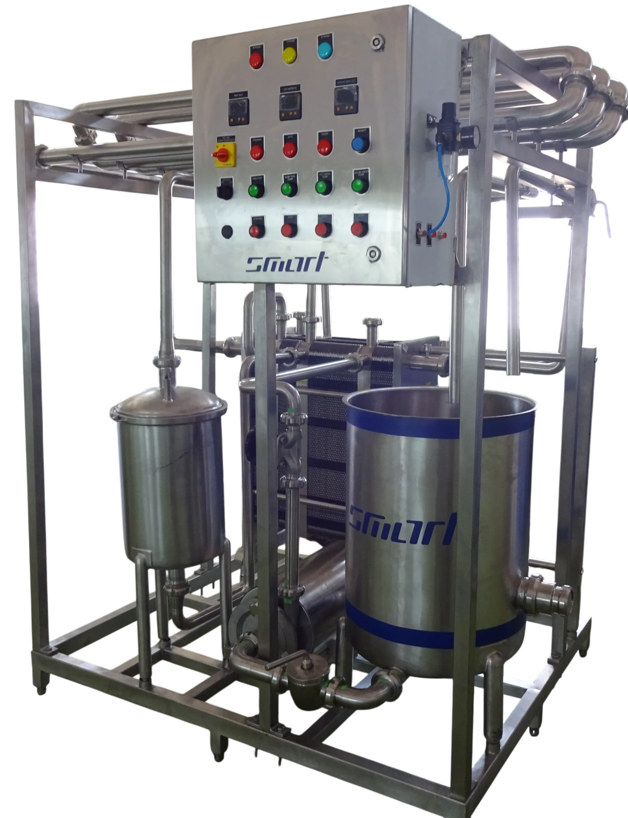 SMART SEMP-1K Skid Mounted Milk Pasteurizer 1000LPH