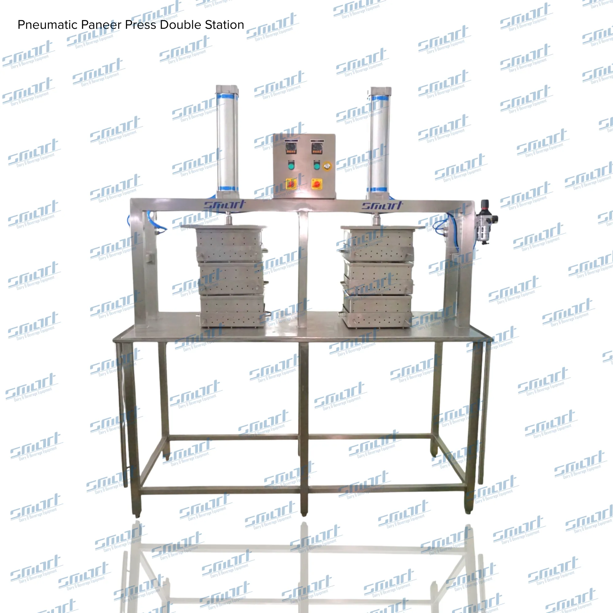 Pneumatic Paneer Press Double Station