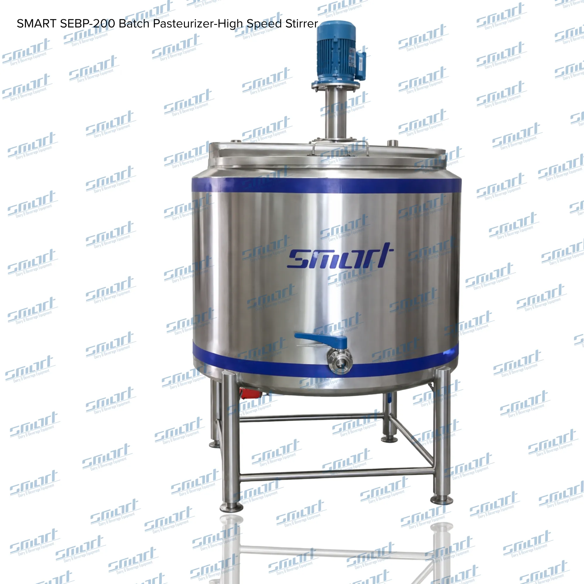 SMART SEBP-200 Batch Pasteurizer-High Speed Stirrer
