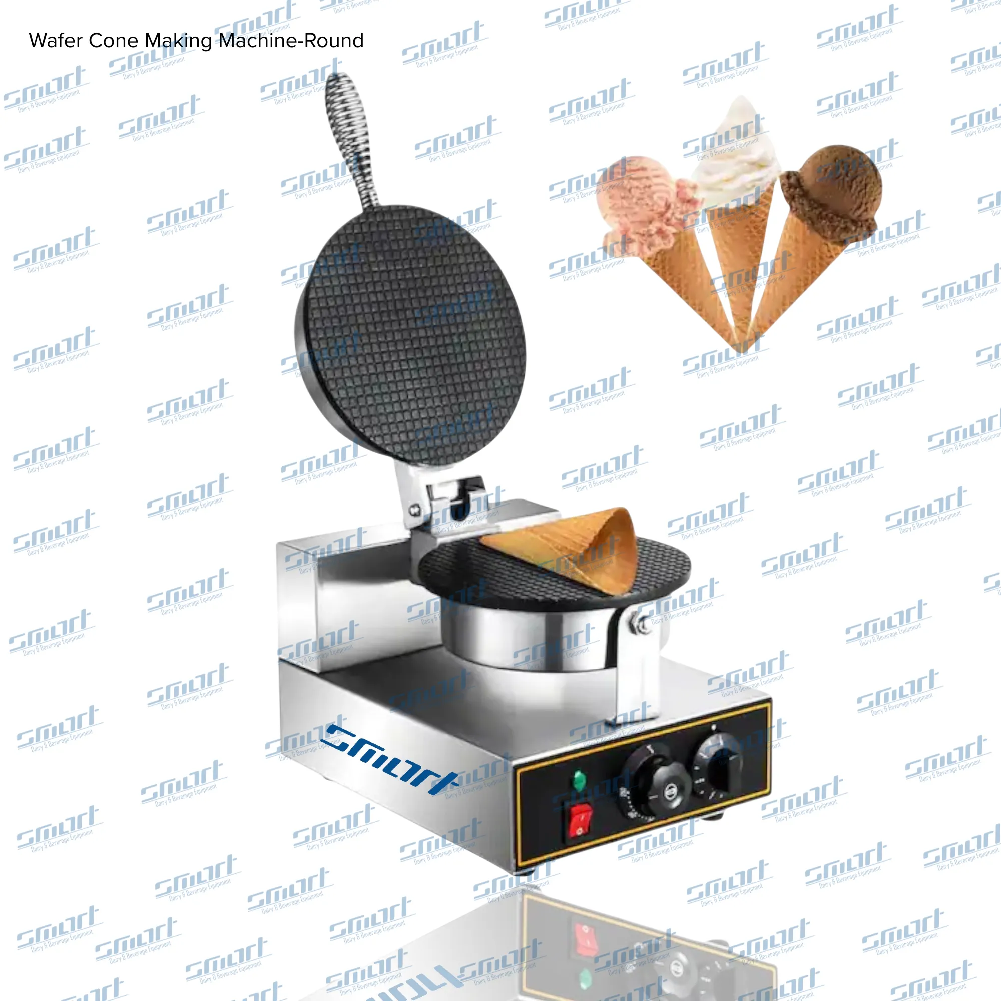 Wafer Cone Making Machine-Round