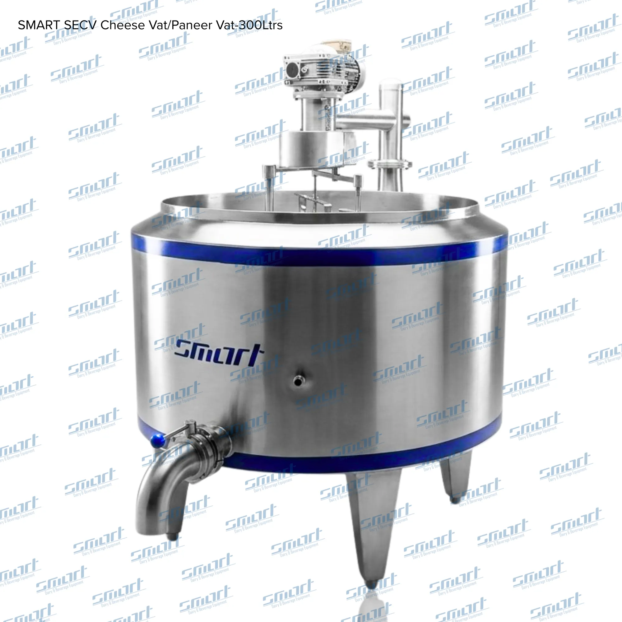 SMART SECV Cheese Vat/Paneer Vat-300Ltrs
