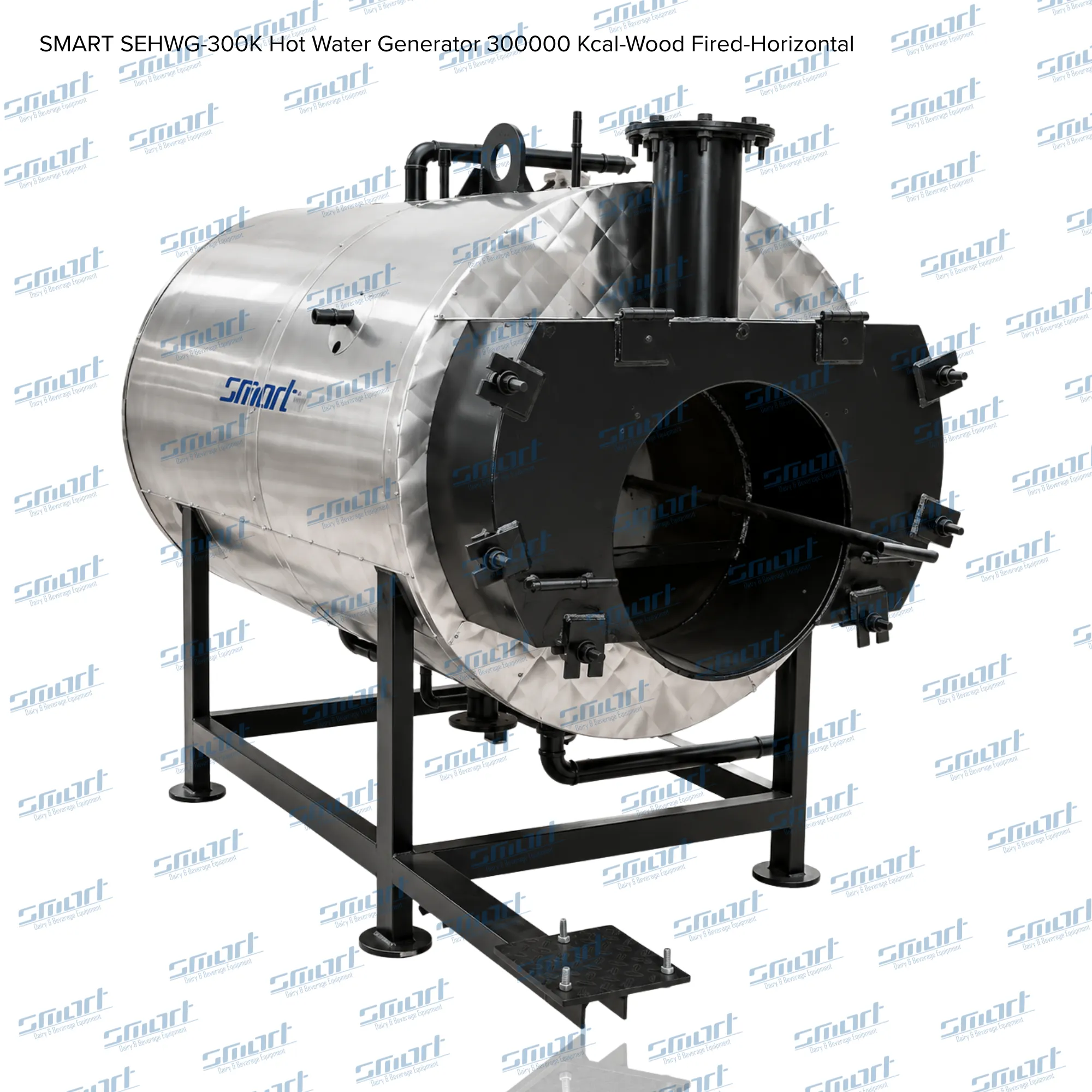 SMART SEHWG-300K Hot Water Generator 300000 Kcal-Wood Fired-Horizontal