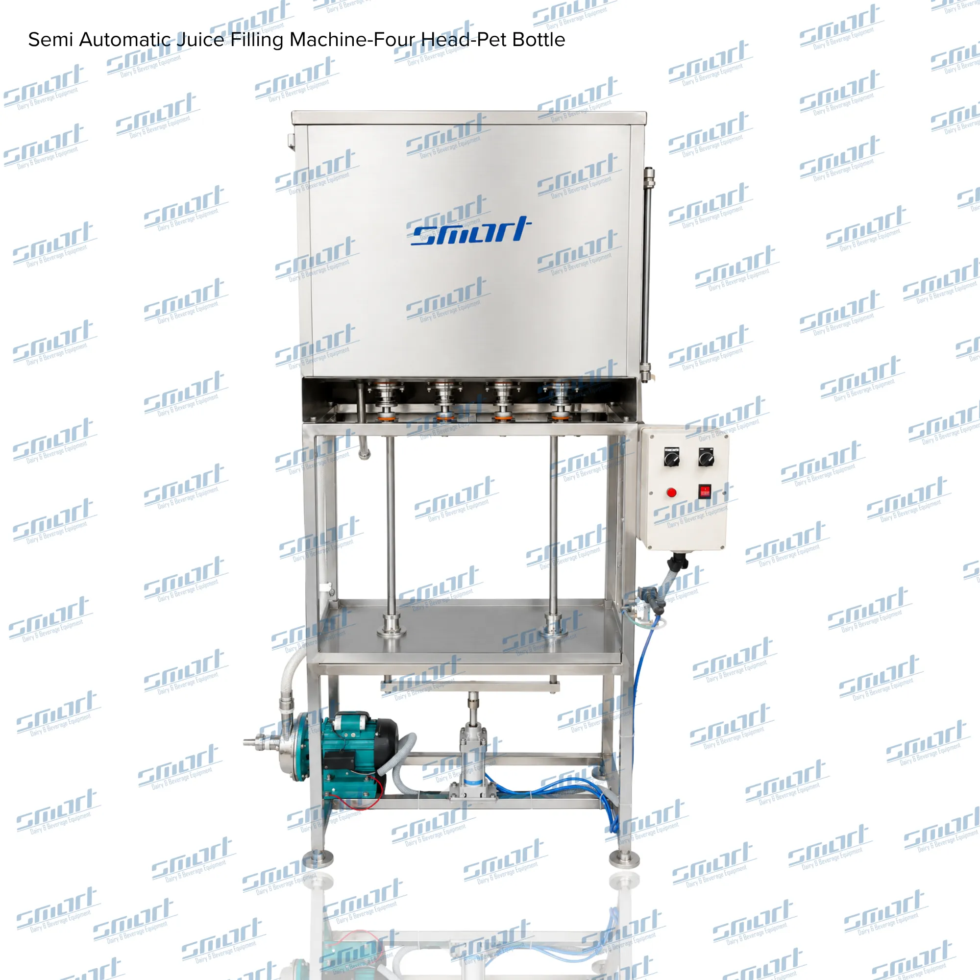 Semi Automatic Juice Filling Machine-Eight Head